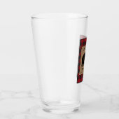 Verre Rustic Bear Family Cabine Red Buffalo Plaid Burlap (Droite)