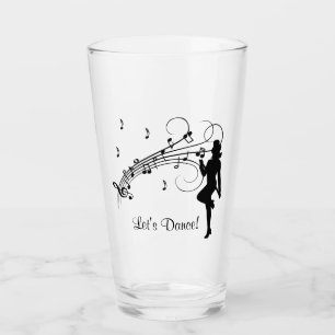Verre Rustic High Step Dancing to the Music Personnalisé