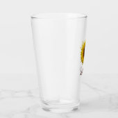 Verre Rustic Sunflower Boho Floral Personalized  (Droite)