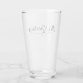 Verre "Sa grandeur" (Dos)