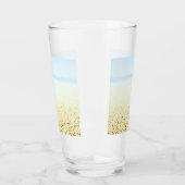Verre Sable et mer Calme Côté (Gauche)