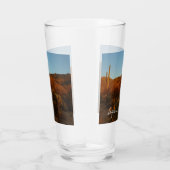Verre Saguaro Sunset I Arizona Désert Paysage (Droite)