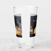 Verre Saguaro Sunset III Arizona Desert Paysage (Droite)