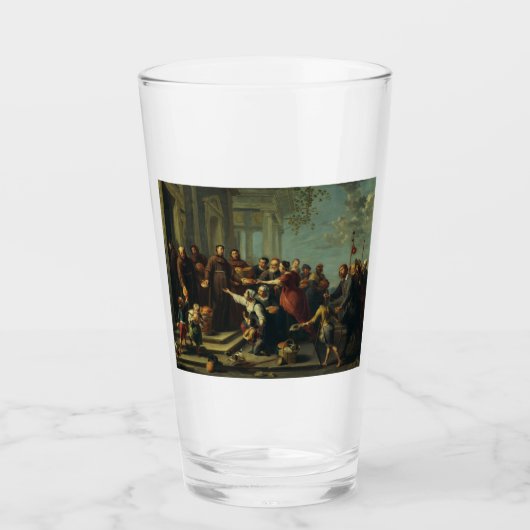 Verre Saint Antoine de Padoue par Willem van Herp (Devant)