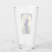 Verre Saint Benoît de Nursia Abbé du Monte Cassino (Dos)