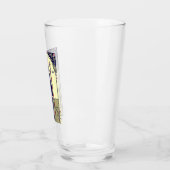 Verre Saint Benoît de Nursie Patron de l'Europe Catholiq (Gauche)