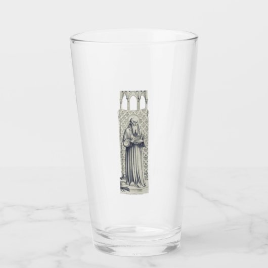 Verre Saint Bonaventure, Ph.D. (Devant)