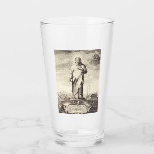 Verre Saint Bruno de Cologne Gravure Ancienne Style Arti