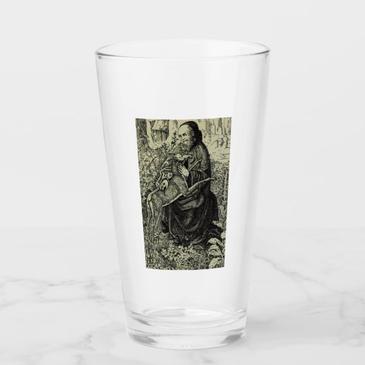Verre Saint Giles l'ermite (Devant)