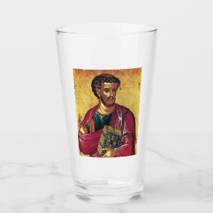 Verre Saint Luc l'icône évangéliste orthodoxe