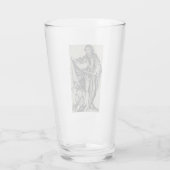 Verre Saint Martin de Tours Gravure d'art (Dos)