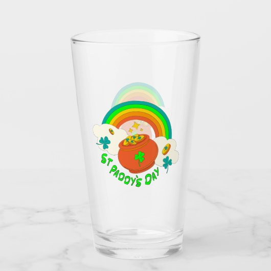 Verre Saint Paddy's Day (Devant)