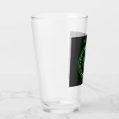 Verre Saint Patrick, Shamrock vert (Droite)