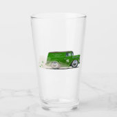 Verre  Saint Patrick vintage Cartoon Van (Devant)