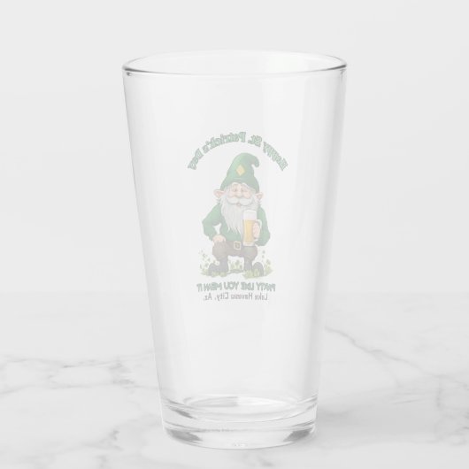 Verre Saint Patrick's Day (Dos)