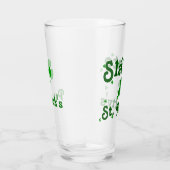 Verre Saint Patrick's day toast Cheer : Sláinte (Droite)