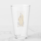 Verre Saint Paul de Thèbes Premier Ermite Chrétien Art (Dos)