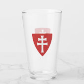 Verre saint stephen croix hongroise symbole hongrie roi (Dos)