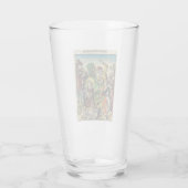 Verre Saint Stephen Protomartyr Premier martyr (Dos)