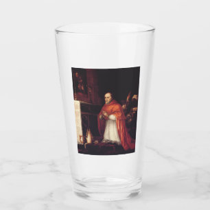 Verre Saint Turibius de Mogrovejo Archevêque Art