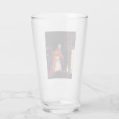 Verre Saint Turibius de Mogrovejo Archevêque de Lima (Dos)