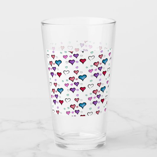 Verre Saint Valentin (Devant)
