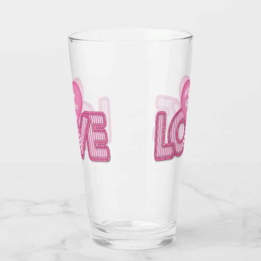Verre Saint Valentin (Gauche)