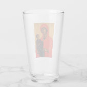 Verre Sainte Anne avec la Vierge Marie (Dos)