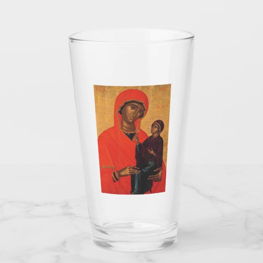 Verre Sainte Anne avec la Vierge Marie (Devant)