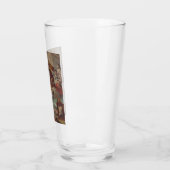 Verre Sainte Barbara Vierge et martyre (Gauche)