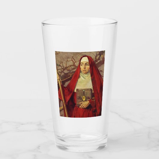 Verre Sainte Brigitte d'Irlande (Devant)
