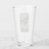 Verre Sainte Cecilia Vierge et martyr (Dos)