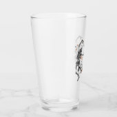 Verre Saison éffrayante Skeletons Danser (Droite)