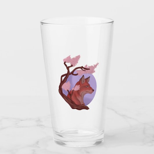 Verre Sakura Fox (Devant)