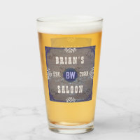 Salon de la bière Rustic Wood Old Western Wild Wes