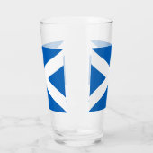 Verre Saltire ~ Drapeau de l'Ecosse (Gauche)