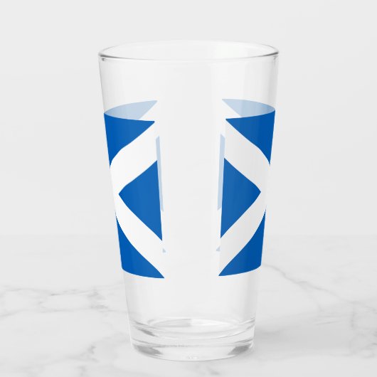 Verre Saltire ~ Drapeau de l'Ecosse (Gauche)