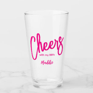 Verre Salutations Filles Galentines
