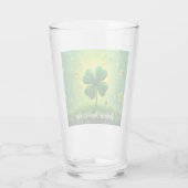 Verre Salutations pour la Saint Patrick's Day (Dos)