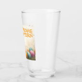 Verre Salutations printanières du lapin de Pâques (Gauche)