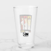 Verre Samurai Jack Caractère Tri-Panel Futuristic Frame (Dos)