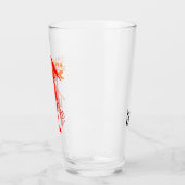 Verre Samurai Jack Red Warrior Graphic (Gauche)