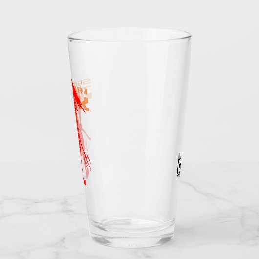 Verre Samurai Jack Red Warrior Graphic (Gauche)