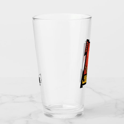 Verre Samurai Jack Souriant Futuristic Frame Graphic (Droite)