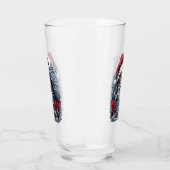 Verre Samurai Père Noël Warrior Christmas Art Cadeau (Droite)