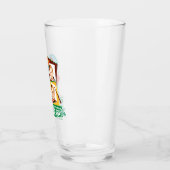 Verre Sanglé Rouge, Deux Fêtes, Tous Noël Américain (Gauche)