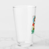 Verre Sanglé Rouge, Deux Fêtes, Tous Noël Américain (Droite)