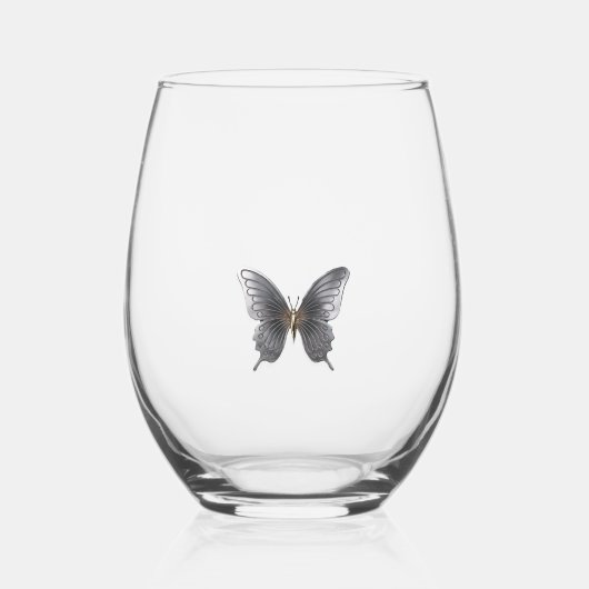 Verre sans pierre - Papillon (Recto)