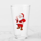 Verre Santa Claus (Devant)