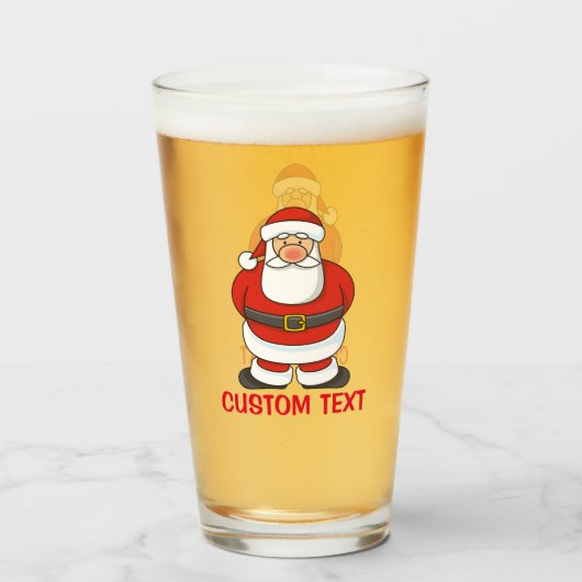 Verre Santa Claus (Devant (rempli))